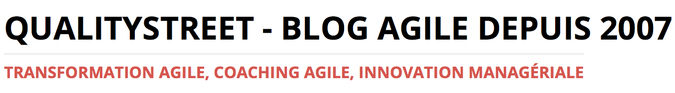 Blog Agile depuis 2007